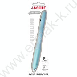 Ручка шар авт 0,7мм синяя "Triolino. Pulsar" /голубой корпус /эргоном. трехранный грипп NEW | Фото 2