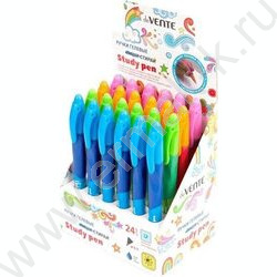 Ручка гелевая Пиши-Стирай 0,7мм синяя "Study Pen. School", обучающая письму, для левшей NEW | Фото 3