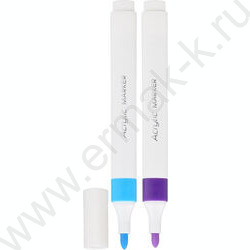 Маркер акриловый /набор 36цв/ на водной основе,2-4мм,трёхгранный белый корпус,уп.пл. бокс NEW | Фото 3