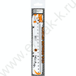 Линейка пл 15см Корги NEW | Фото 2