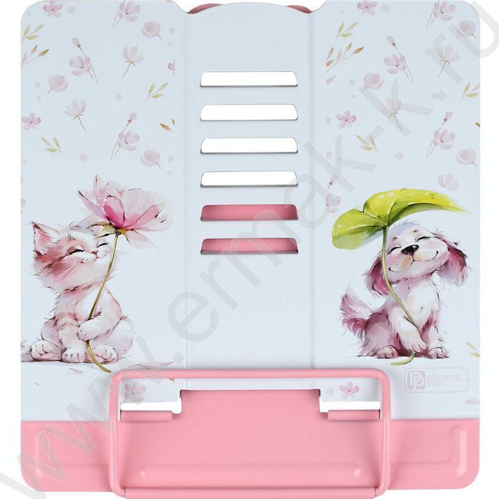 Подставка д/книг метал. Акаварельные зверушки /кол. углов наклона - шесть NEW | Фото 3