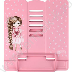 Подставка д/книг метал. Девочка с косой /кол. углов наклона - шесть NEW | Фото 4