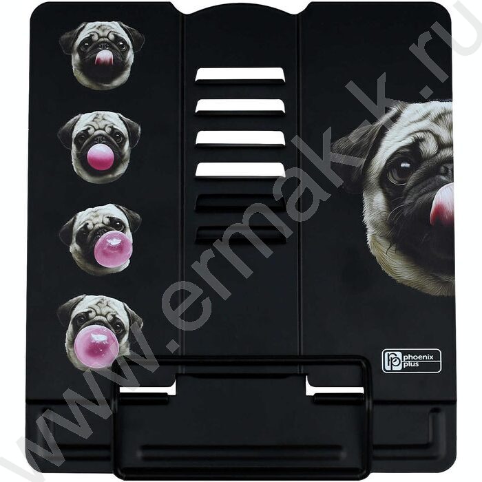 Подставка д/книг метал. Мопс и жвачка /кол. углов наклона - шесть NEW | Фото 5