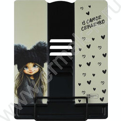 Подставка д/книг метал. Девочка в шапке /кол. углов наклона - шесть NEW | Фото 4