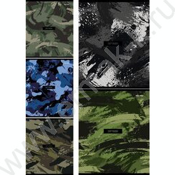 Тетрадь  48л клетка "Милитари" ассорти NEW | Фото 1