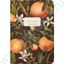 Блокнот 100л А6 "Flora.Paradise.Oranges" линейка,на резинке NEW | Фото 3