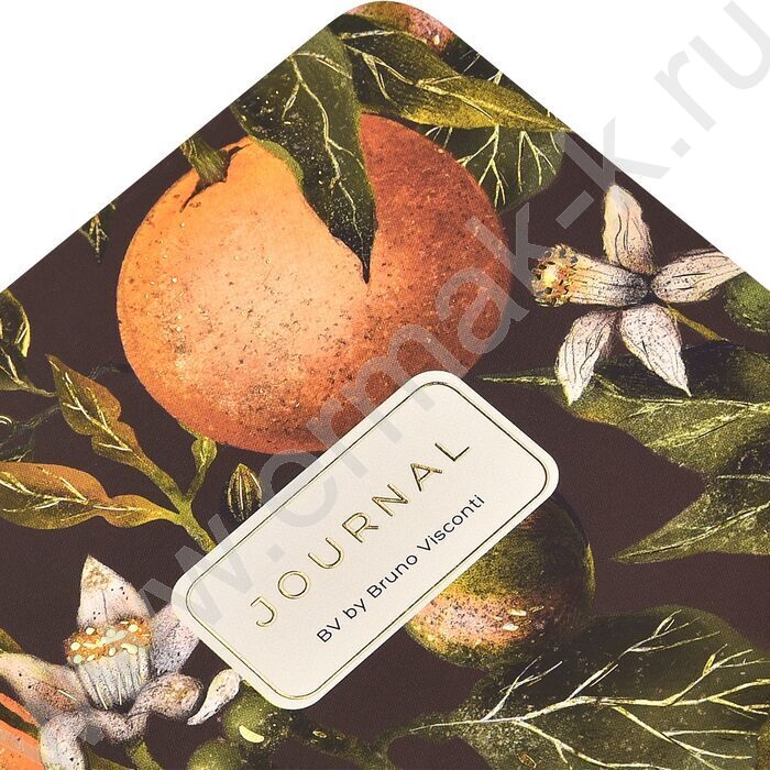 Блокнот 100л А6 "Flora.Paradise.Oranges" линейка,на резинке NEW | Фото 4