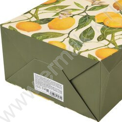 Пакет подарочный бумажный 18*23*10см Flora.Paradise.Lemons NEW | Фото 5