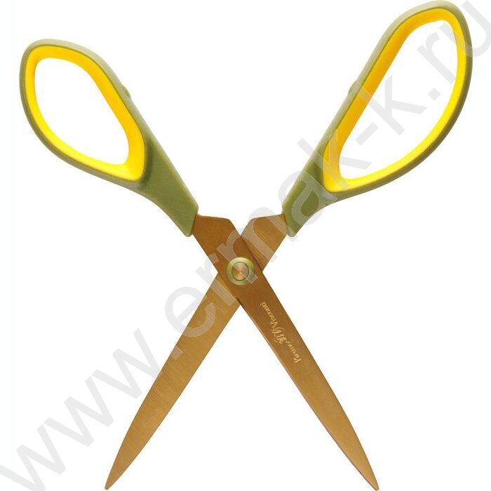 Ножницы 21,5см Flora.Paradise.Лимоны /с золотыми лезвиями NEW | Фото 2