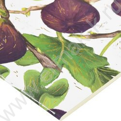 Тетрадь  40л клетка "Flora.Paradaise.Инжир" 70 г/м2 бежевая бумага NEW | Фото 7
