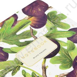 Тетрадь  40л клетка "Flora.Paradaise.Инжир" 70 г/м2 бежевая бумага NEW | Фото 8
