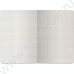 Тетрадь  40л клетка "Flora.Paradaise.Яблоки" 70 г/м2 бежевая бумага NEW | Фото 4