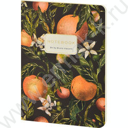 Тетрадь  32л А6 линейка "Flora.Paradaise.Oranges" 70 г/м2 бежевая бумага NEW | Фото 1