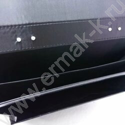 Портфель иск.кожа черный Рощино крокодил с ремнем на плечо NEW | Фото 3