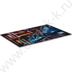 Картон цв+бум.цв А4 26л 10цв(10л)/ 8цв(16л) "Ночные мотоциклисты" блок - газетная бумага, мелова NEW | Фото 2