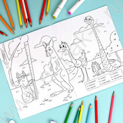 Раскраска-математическая 200*260 Считай в пределах 50 NEW | Фото 5