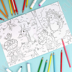 Раскраска-математическая 200*260 Считай в пределах 50 NEW | Фото 6