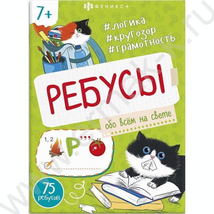 Книжка-картинка Ребусы для детей.Обо всем на свете NEW | Фото 1