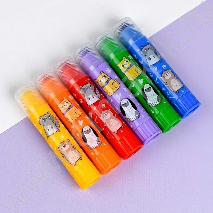 Мелки гелевые 24шт ассорти с акварельным эффектом NEW | Фото 5