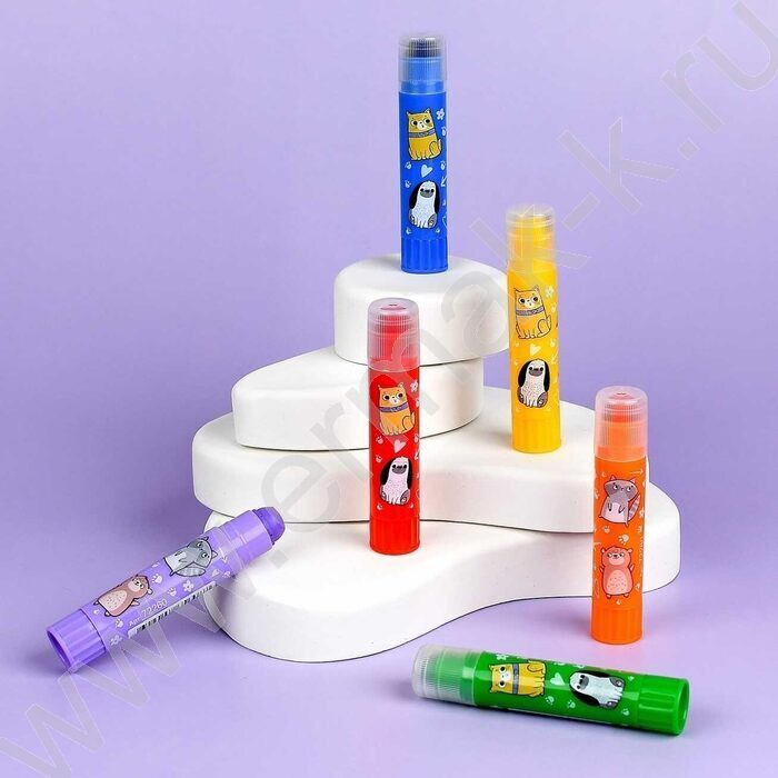 Мелки гелевые 24шт ассорти с акварельным эффектом NEW | Фото 7