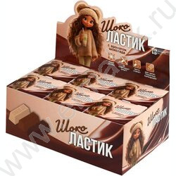 Ластик фигурный "Шоколастик" набор 3шт,с ароматом шоколада NEW | Фото 4