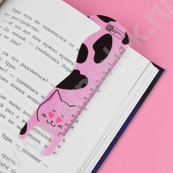 Закладка-линейка "Кошачья эстетика" 10см набор 3шт NEW | Фото 4