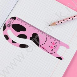 Закладка-линейка "Кошачья эстетика" 10см набор 3шт NEW | Фото 6