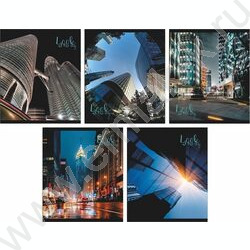 Тетрадь  48л клетка "Посмотри на небо" /мел.карт. /ассорти NEW | Фото 1