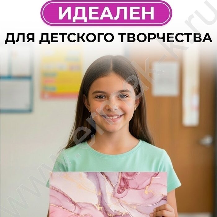 Альбом д/рисования 40л "Мрамор-1" NEW | Фото 6