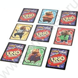 Игра "UNO-минута.Озорные капибары" NEW | Фото 4