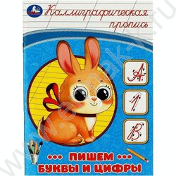 Пропись А5 Каллиграфическая.Пишем буквы и цифры NEW | Фото 1