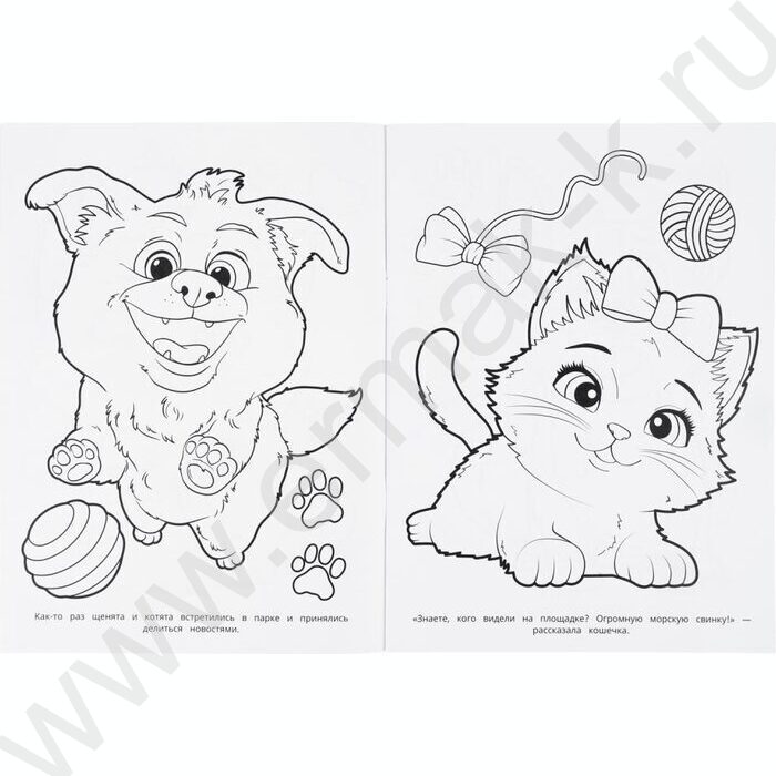 Раскраска А4 Чудесные гости NEW | Фото 3