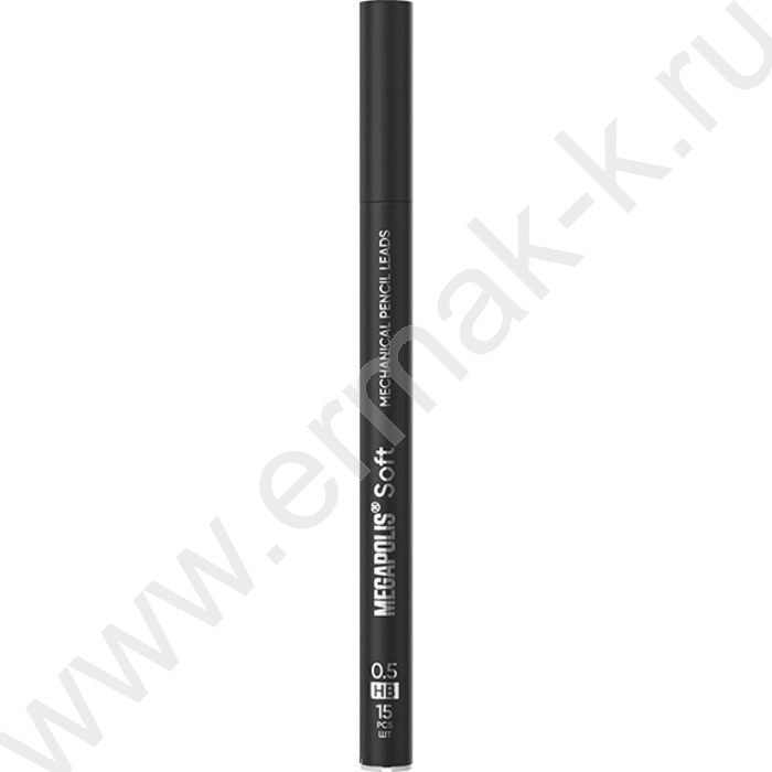 Грифель ч/гр 0,5мм HB Megapolis Soft /15шт NEW | Фото 1