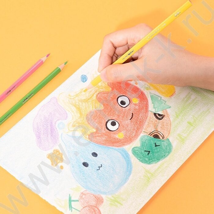 Карандаши  36цв Colorwow, Ø3мм /трехгранные /карт.кор./европодвес NEW | Фото 5