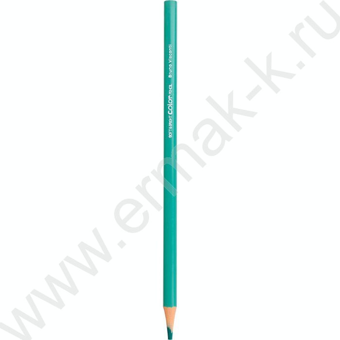 Карандаши пластиковые 24цв Bright colors /в тубусе с точилкой NEW | Фото 3