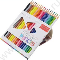 Карандаши пластиковые 18цв Bright colors NEW | Фото 3