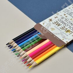 Карандаши  12цв Love me.Милый котик NEW | Фото 5