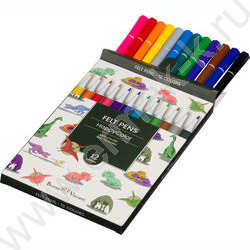 Фломастеры  12цв Happycolor.Динозавры NEW | Фото 2