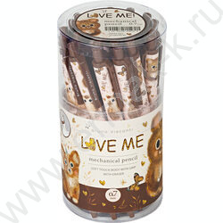 Карандаш механический 0,7мм с ластиком Love Me.Friends NEW | Фото 4