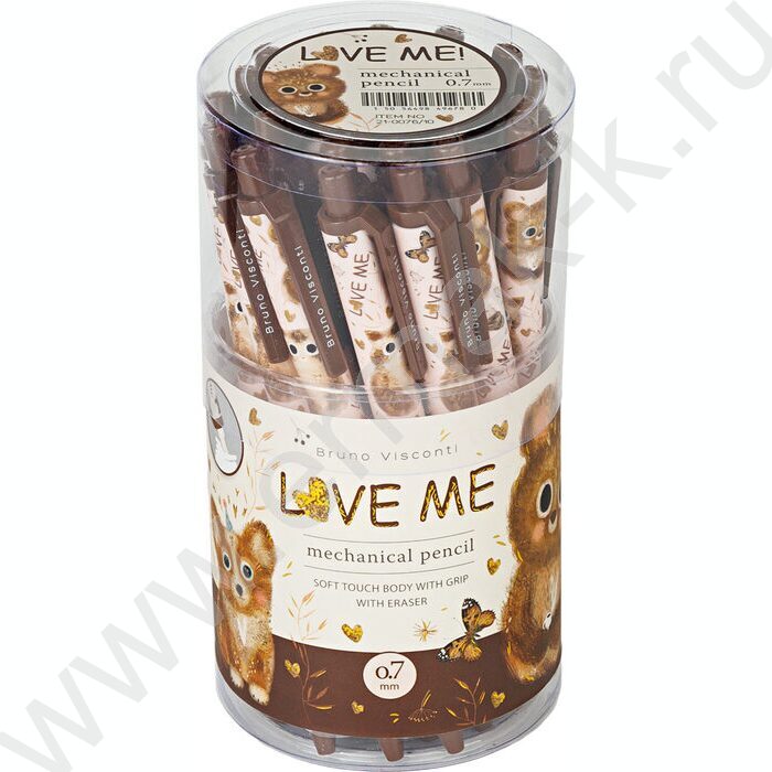 Карандаш механический 0,7мм с ластиком Love Me.Friends NEW | Фото 4