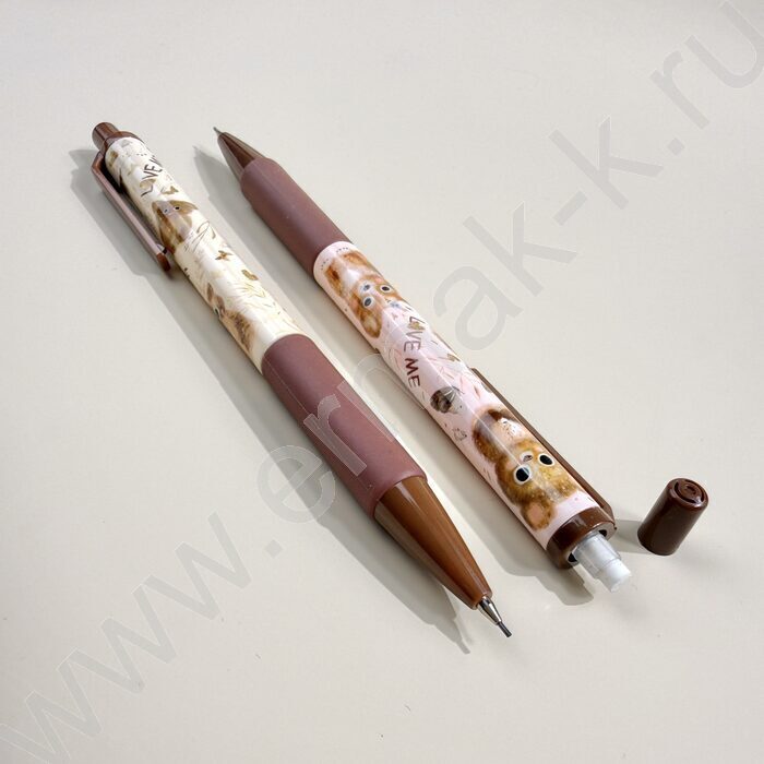 Карандаш механический 0,7мм с ластиком Love Me.Котики.Счастье NEW | Фото 5
