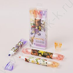 Текстовыделитель /набор  3цв/ 1-5мм косой/круг Flora с запахом NEW | Фото 8