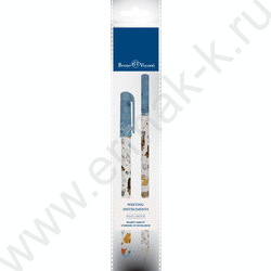 Набор Ручка шар HappyWrite 0,5мм+карандаш ч/гр НВ HappyGraphix Собаки NEW | Фото 1