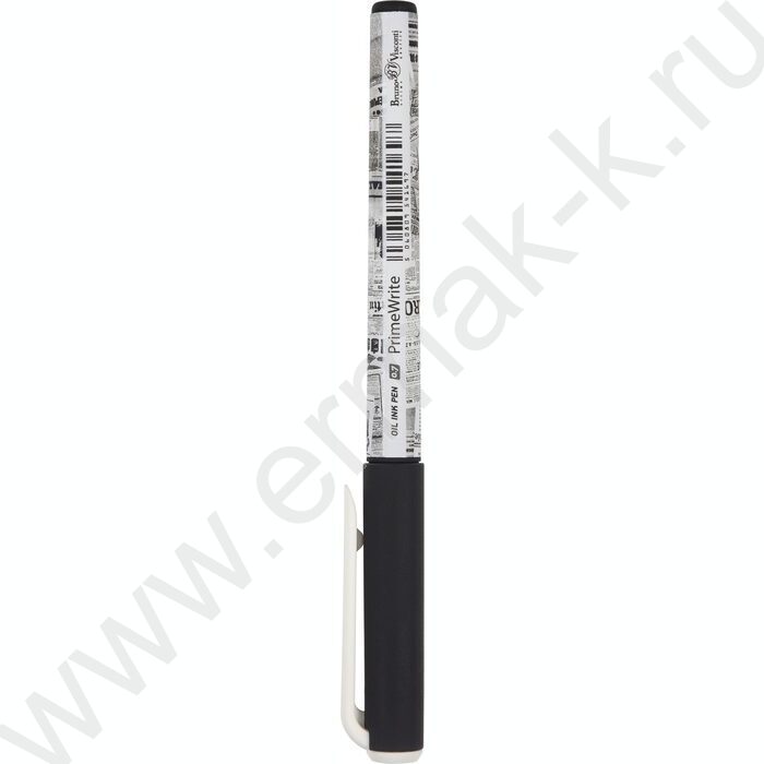 Набор Ручка шар PrimeWrite 0,7мм+карандаш ч/гр 4B HappyGraphix Jumbo Газета-4 NEW | Фото 3