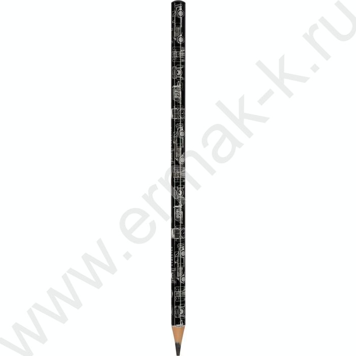 Набор Ручка шар PrimeWrite 0,7мм+карандаш ч/гр HB ArtGraphix Blueprint Автомобиль NEW | Фото 4