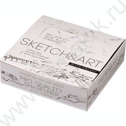 Точилка 2отв. пластик/с контейнером/ Sketch&Art NEW | Фото 2