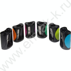 Точилка 1отв. пластик BLACK EXCELLENCE.Машина ассорти NEW | Фото 1