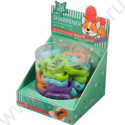 Точилка 1отв. пластик FUNGRAPHIX.Корги.One love ассорти NEW | Фото 7