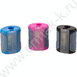 Точилка 1отв. пластик/с контейнером в пенале/ EASYSHARP ассорти NEW | Фото 1