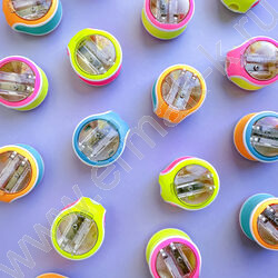 Точилка 1отв. пластик/с контейнером/ EASY.Бульдог ассорти NEW | Фото 8